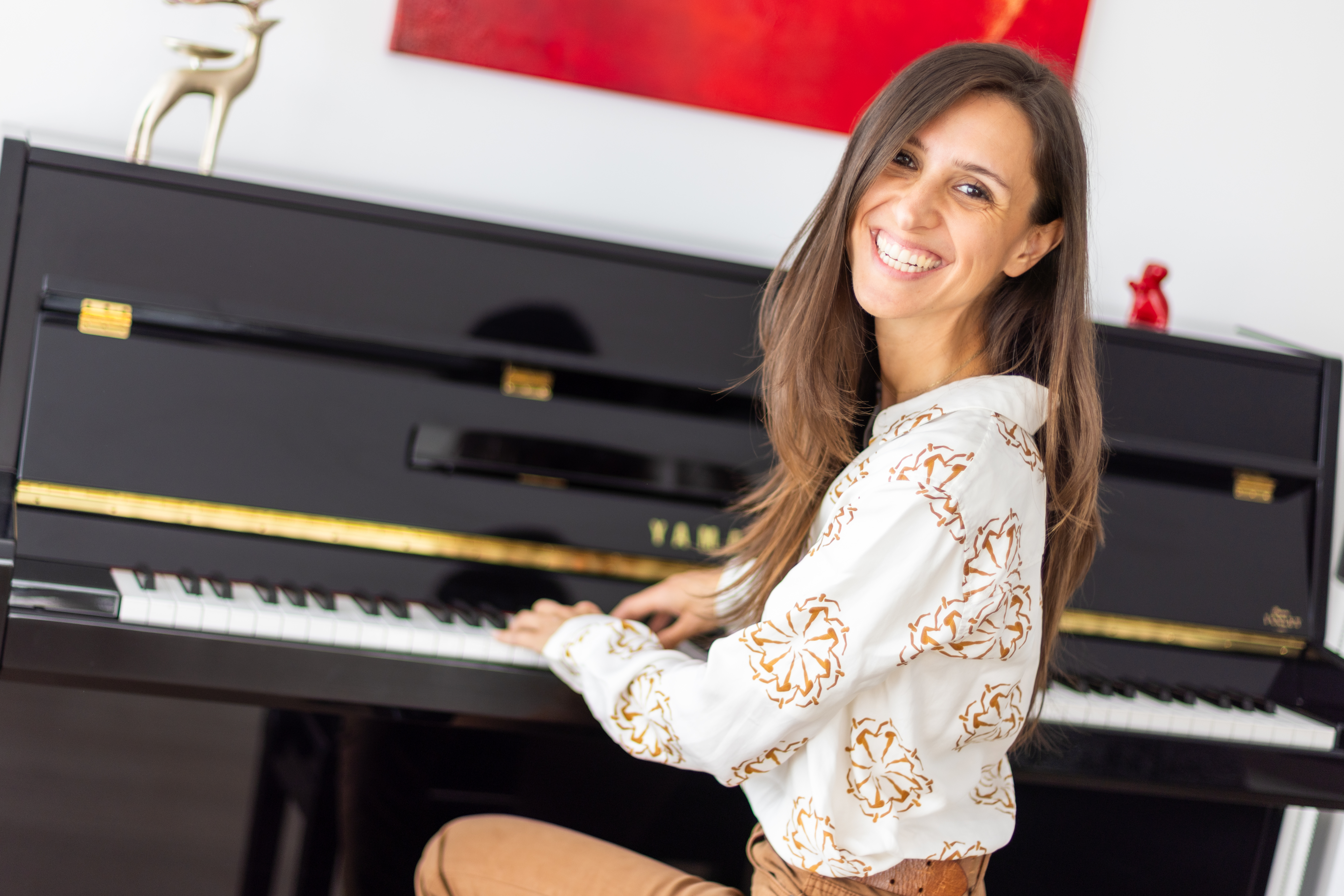 Sarah Salomée au piano